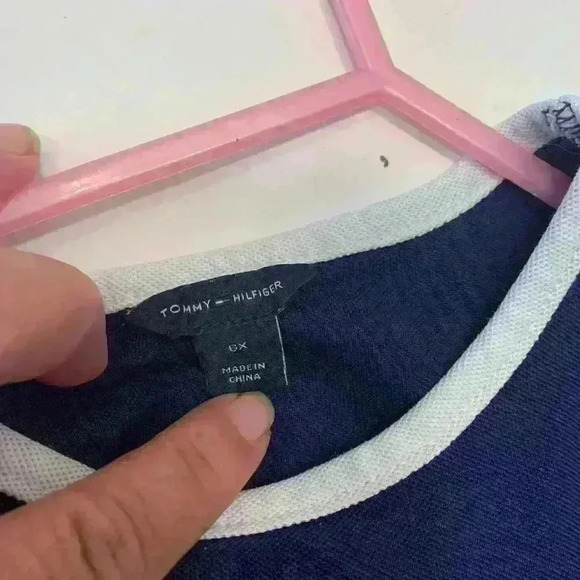 Y2K Tommy Hilfiger Classic Flag dress size 6 - Picture 5 of 7